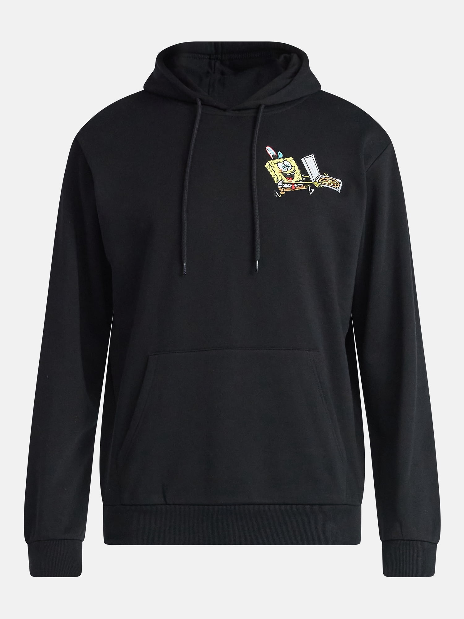 SpongeBob SquarePants Men's & Big Men's Graphic Fleece Hoodie with Long Sleeves, Sizes S-3XL