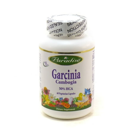 Paradise Herbs - Garcinia Cambogia - 60 Vegetarian Capsules