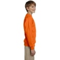 thumbnail image 4 of Hanes ComfortBlend EcoSmart Boy`s Crewneck Sweatshirt, L, Orange, 4 of 4