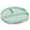 Sage, variant on Simka Rose Suction Plate for Baby and Toddler - Divided Silicone Plate - BPA Free - Dishwasher and Microwave Safe (Mint)
