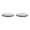 thumbnail image 2 of Maytalsory Coussin de Chaise Rond pour une Relaxation Optimale Coussin Rond Léger Gris Clair 40X40cm 2Set, 2 of 6