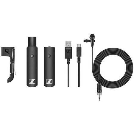 UPC: 0615104317741 | XSW-D Wireless Digital Lavalier Set  Includes ME2-II Clip-On Lavalier Mic  3.5mm Bodypack Transmitter and XLR Male Plug-On Receiver