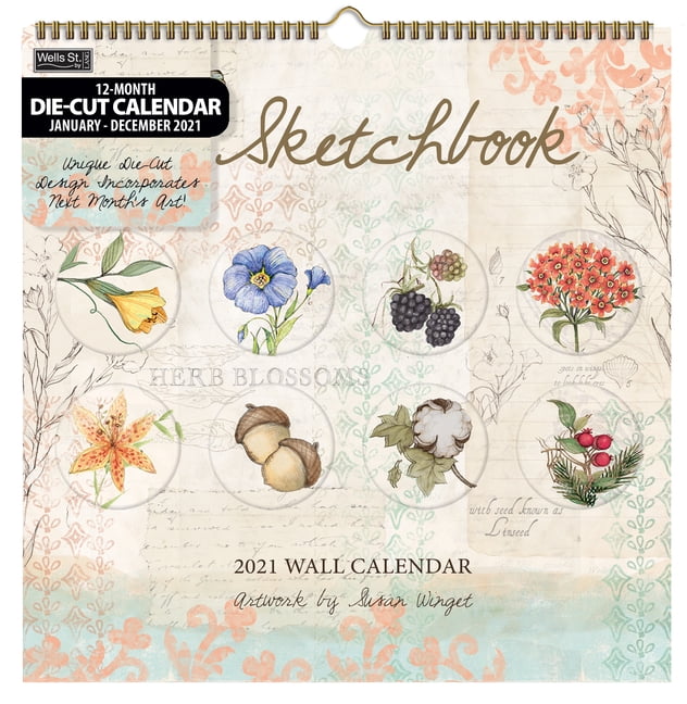 Sketchbook 2021 12x12 Diecut Spiral Calendar Other Walmart Com Walmart Com neit fall 2021 calendar