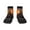 2 Black-1, variant on Tree Hollow Meditating Giraffe Pattern Quarter Crew Socks,Toe Seamed Ankle Socks,Cotton Cushioned Breathable Athletic Crew Sports Socks