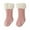 Pink, variant on XBASW Baby Toddler Warm Socks Autumn Winter Warm Non-slip Socks Fleece Compression Socks for Boys Girls 0-36 Months