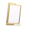 thumbnail image 4 of MAGIDEAL Poster Board Stand Table Standing Sign Holder for Store Tag Home Living Room Gold, 4 of 8