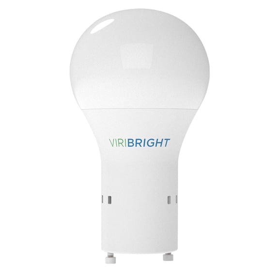 Viribright® A19 LED Bulb, GU24, 9W, 800 Lumens, Non-Dimmable, Warm White 2700K