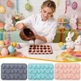 thumbnail image 7 of Moocorvic 15 Cavity Easter Eggs Silicone Mold Egg Shaped Easter Decorations Easter Party Supplies 1PC, 7 of 7