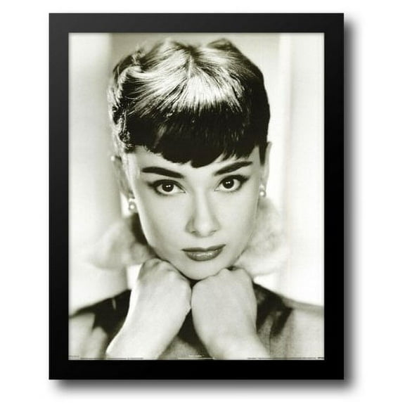 Audrey Hepburn - Sepia 20x24 Framed Art Print