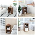 thumbnail image 6 of YQ JENMW 2-Tier Storage Shelf,Compact Slim Organizer for Small Spaces,Kitchen,Bedroom,Office, 6 of 7