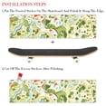 thumbnail image 2 of Landscape Skateboard Grip Tape Stickers Pack of Two - Emery Surface, PVC Backing, 8.8x32.6in/22.4x83 cm Dimensions, 2 of 5