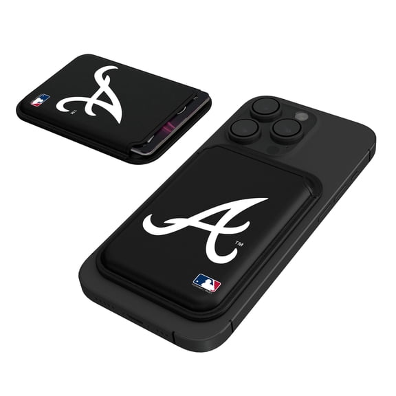 Keyscaper Atlanta Braves Magnetic Credit Card Wallet