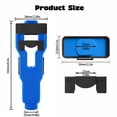 thumbnail image 3 of Mortise Slot Tool, Door Latch Installer With Adjustable Blade, for Lock Installation, Blue, 3 of 6