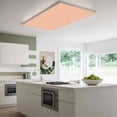thumbnail image 3 of Peach Fuzz Magnetic Fluorescent Light Covers for Ceiling Lights 2 x 4 Feet, Modern Pure Peach Fuzz Office Classroom Kitchen Drop Ceiling Light Covers Lighting Filters Shade Panel 1 Pack, 3 of 9