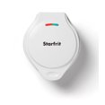 thumbnail image 2 of Starfrit Electric Waffle Maker - 7" Ceramic Non-Stick Cooking Surface - Scratch Resistant - 900W - White, 2 of 8