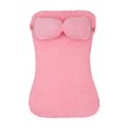 thumbnail image 2 of Colchoneta cálida para mascotas de invierno | Cojín de cama para perros de tela suave | Acogedora almohadilla rectangular liviana | Retención de calor mejorada | Lavable a máquina | Uso de viajes en, 2 of 6
