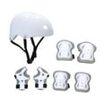 thumbnail image 1 of Juego de cascos para bicicletas para niños, engranaje de skate portátil transpirable con rodillas de Guardias de muñeca para skateboarding, 1 of 8