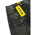thumbnail image 4 of GFTD LA Los Angeles Men's Skinny Fit Jeans Earth Distressed Rip & Repair Denim (29, Vintage Wash), 4 of 4