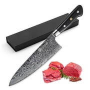 Katsura Cutlery CKGD23G 8.25 in. Damascus Gyuto Chef Knife