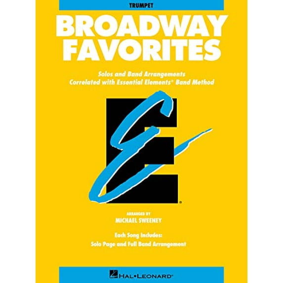 Pre-Owned Hal Leonard Broadway Favorites Trumpet Essential Elements Band
