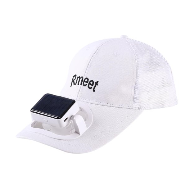 Sombreros de visera con ventilador, sombrero de playa, sombrero para el sol, para acampar al aire libre, mochilero, viajes