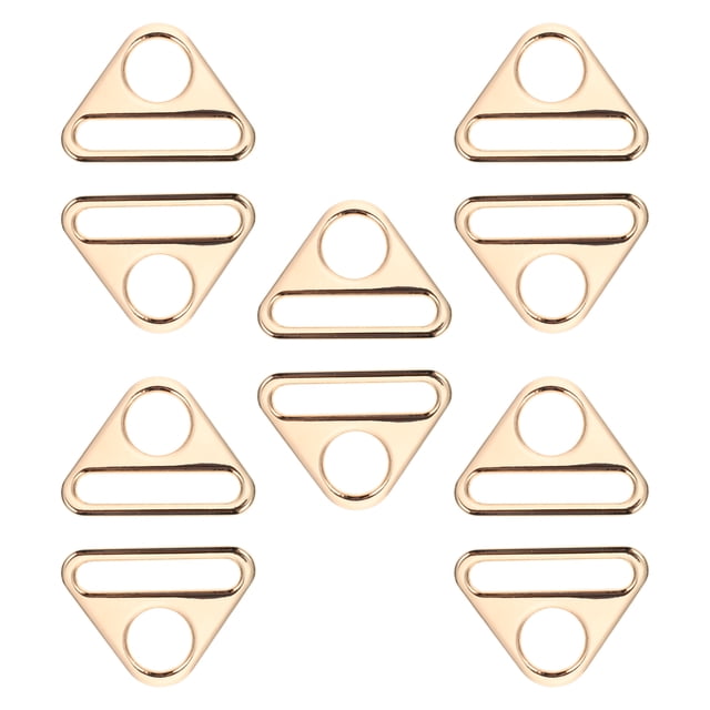 Shisuyan Handbag Hardware Golden 10Pcs 1.7x1.3in
