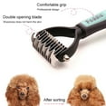 thumbnail image 5 of Baiways Pet Cat and Dog ABS Beauty Cleaning 3 Sets, Nail Scissors, Hair Removal Comb, File, 5 of 9