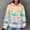 #6 Mint Green, variant on Byworldtasic Women's Waffle Knit HoodieWomen's Stripe Color Block Pullover Sweatshirt Plus Size Drawstring Hooded Sweatshirts Casual Long Sleeve Loose Fit Hoodies