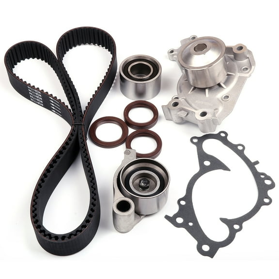 SCITOO Timing Belt Kit Water Pump Fits 2004-2006 LEXUS ES330 24V 3.3L V6 DOCH 3MZFE