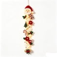 thumbnail image 5 of Glowing Christmas Door Hanger, Lighted Christmas Door Hanging Decor with Warm Lights, Christmas Decoration for Front Door, Porch & Entryway, A, 5 of 7