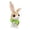 B, variant on Desk Ornament Adorable Bunny Figurine For Home Decor White Cute Little Hare Sculpture For Desktop Display And Figurine