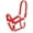 Red, variant on Tough-1 Nylon Draft Halter Red