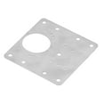 thumbnail image 4 of Hinge Repair Plate Kit, Stainless Steel Cabinet Hinge Replacement Tool Strong Mounting Easy Installation Connection With Screws For Cupboard For Kitchen, 4 of 8