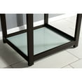 thumbnail image 2 of Kingston Brass KVSP2522B5 Kingston Commercial 25" Stainless Steel Console Sink with Steel Base and Glass Shelf (8-Inch, 3-Hole), Brushed/Oil Rubbed Bronze, 2 of 6