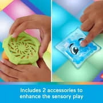 Fisher-Price Sensory Bright Light Station, Interactive Activity Table for Sensory Play, Toddlers, Preschoolers, Ages 3 and Up