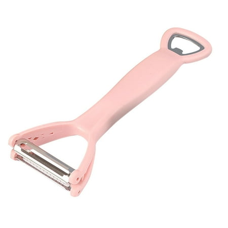 

YOBOLK Bottle Opener Clearance Multi Functional Kitchen Peeler Household Fruit Vegetable Melon Planer With Bottle Opener Double End Shredder Jar Opener