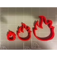 thumbnail image 4 of Fire Flame Cookie Cutter (5 Inch)- Fast Shipping - Sharp Edges - Exceptional Quality, 4 of 5