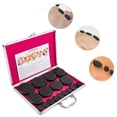 thumbnail image 6 of 16Pcs Hot Massage Stone Volcanic Rocks Kit Spa Oiled Massager Machine with Heating Box, 6 of 12