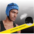 thumbnail image 3 of Soft Helmet Rugby Headguard Youth And Adult Size Green Color Protective Headgear For Rugby And Soccer Impact Reduction, 3 of 4