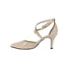 thumbnail image 3 of Zapatillas Tacones Mujer Sintetico Beige Maquillaje Leon 8402, 3 of 4