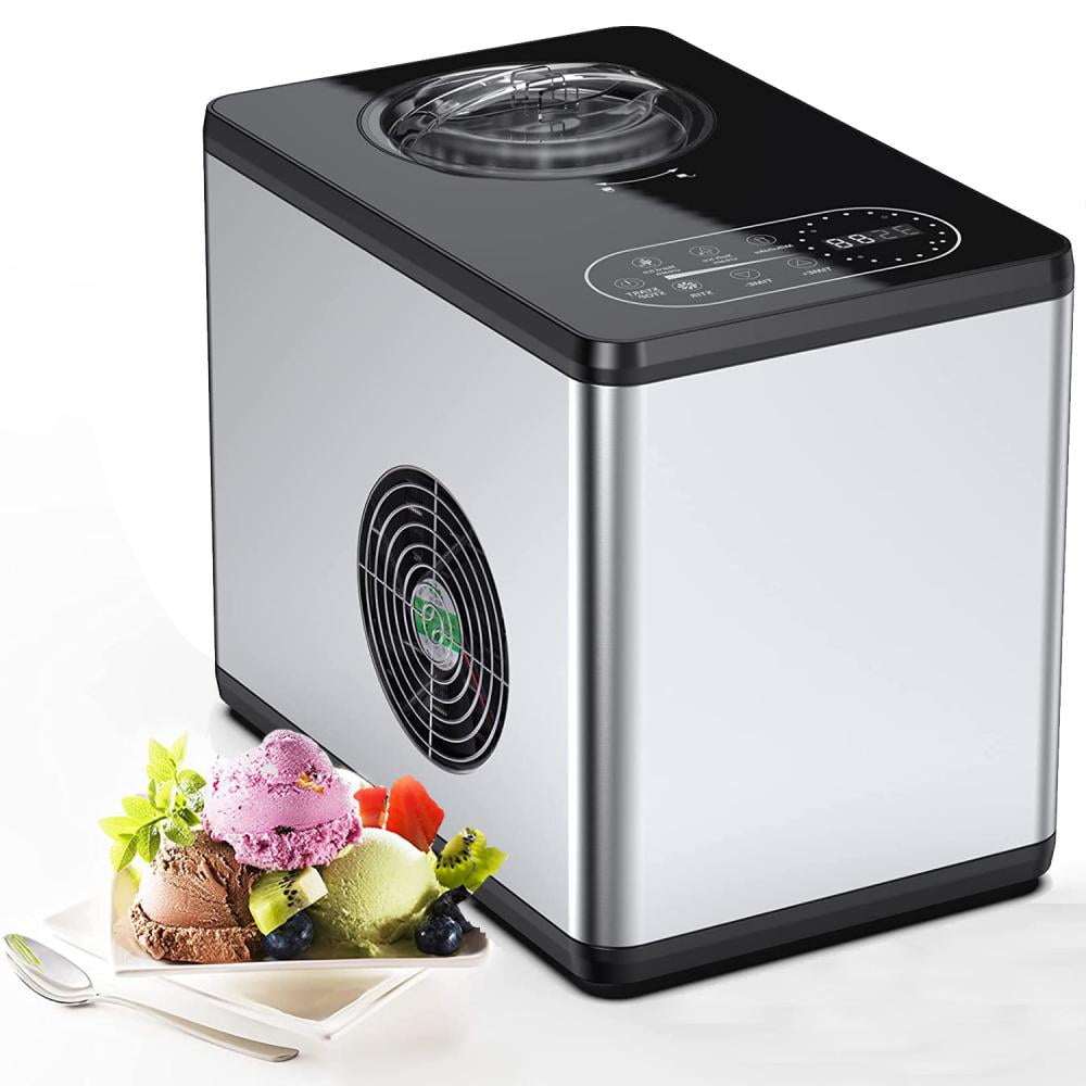 FOOING Electric Ice Cream/Yogurt Makers Pure Indulgence 1.6 Quart