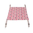 thumbnail image 1 of Double Layer Plush Hammock For Cats, Soft And Comfortable, Easy To Clean, Metal Hook, Easy To Install, Suitable For Rabbits, Kittens, Hamsters, Puppies, Ferrets, 1 of 8