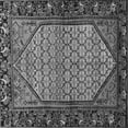 thumbnail image 1 of Ahgly Company Indoor Square Persian Gray Traditional Area Rugs, 4' Square, 1 of 1