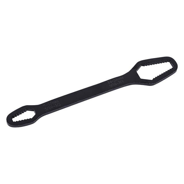 Maplenight Clé Multifonctionnelle Auto-Serrante Réglable - Acier Chromé Vanadium, Compatible avec Boulons de 8mm-22mm Noir