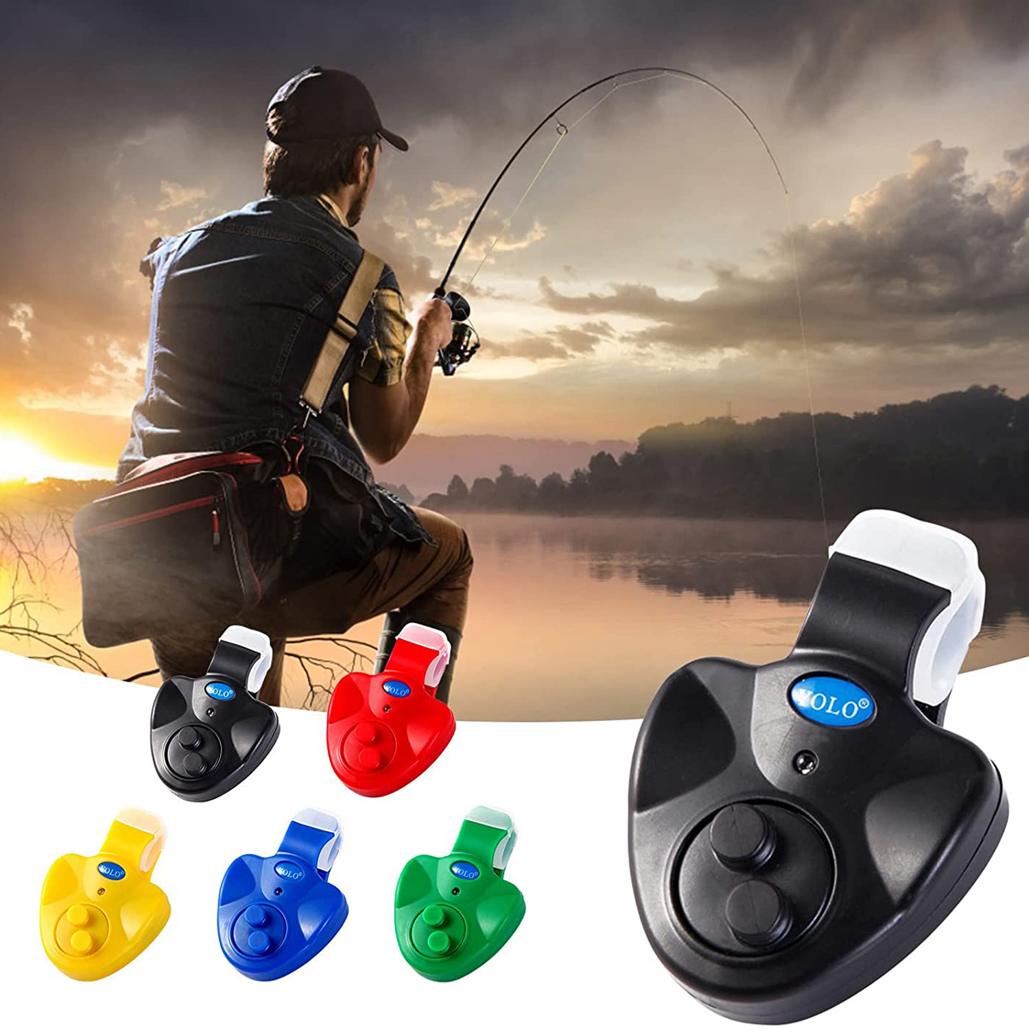 WarmthandFish Sensitive Fishing Bite Alarm Electronic Fishing Bite