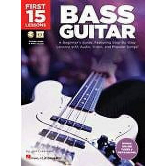 Hal Leonard First 15 Lessons ? Bass Guitar-Media Online - TAB