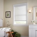 Home Decorators 2" Cordless Faux Wood Horizontal Window Blinds, White