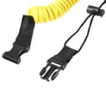 thumbnail image 4 of Correa de pádel Elastic Paddle Leash Kayak Canoe Safety Caña de pescar Botes de remos Cuerda de cord Tomshoo Correa de pádel, 4 of 7