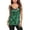 Z1 Green, variant on Women's Leopard Print Sequin Halter Top Scoop Neck Sleeveless Streetwear Vest Animal Sparkly Cami Trendy Night Out Clubwear Top