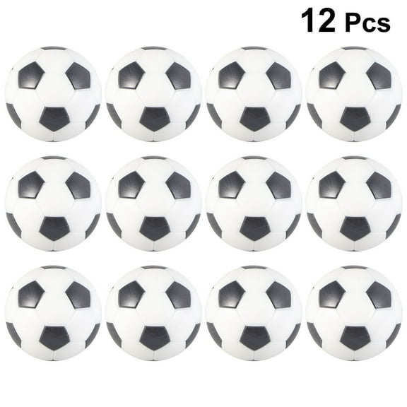 WEAVILUX 12Pcs Plastic Table Football Balls Replacement for Standard Foosball Tables